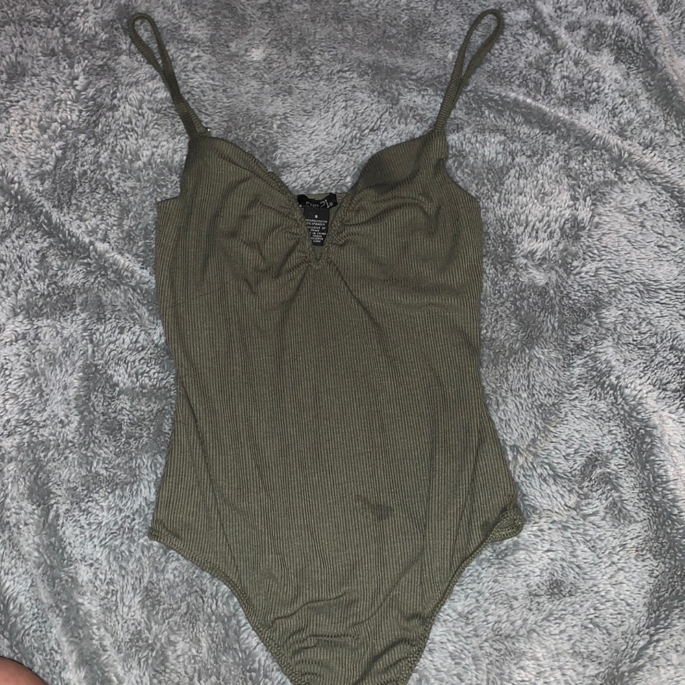 rue 21 army green body suit
